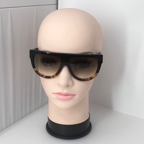 celine shadow sunglasses black